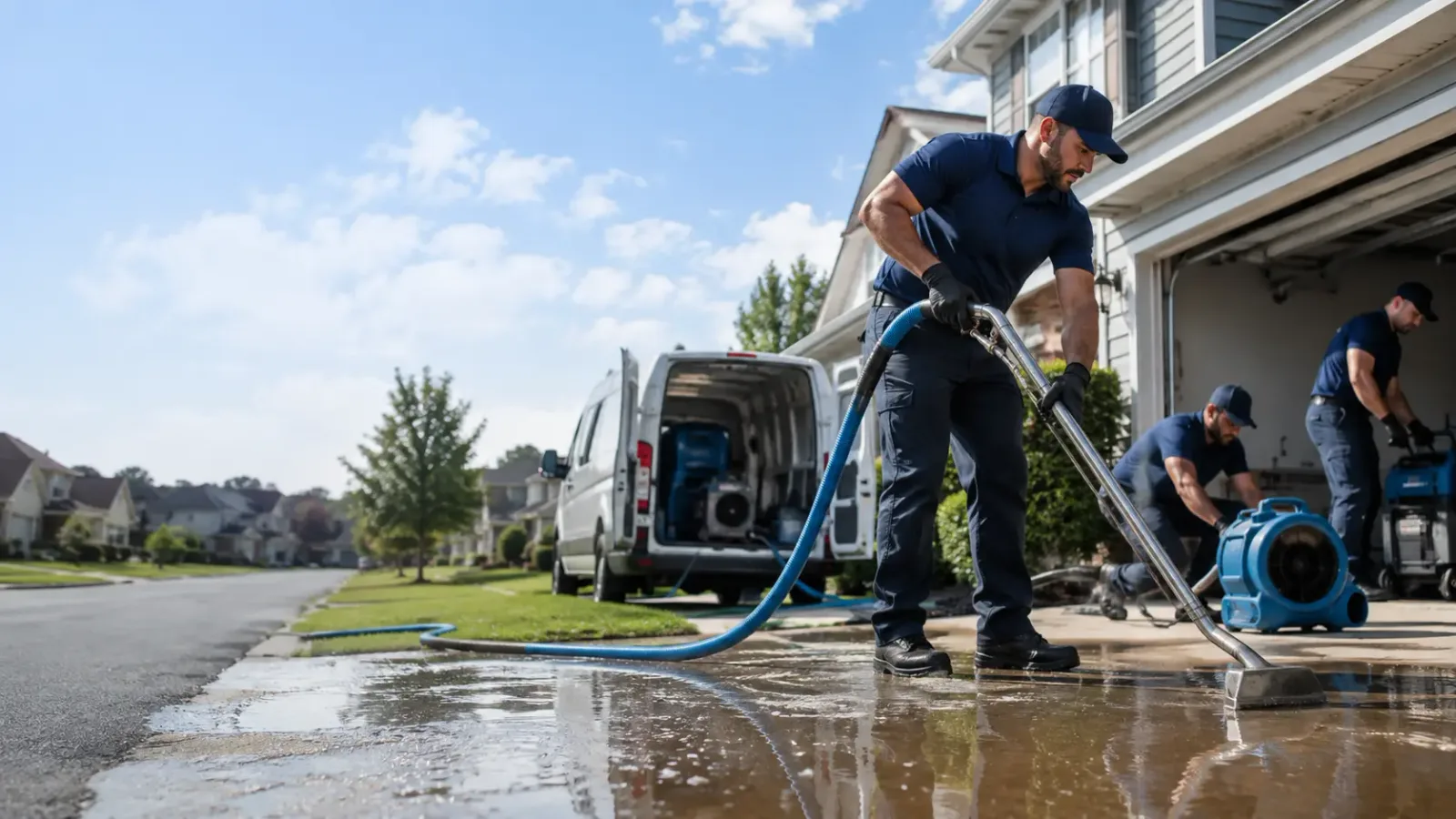 Flood Damage Restoration in New Limerick, ME